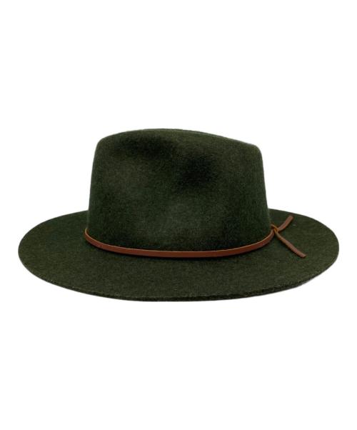 BRIXTON（ブリクストン）BRIXTON (ブリクストン) フェルトハット グリーン サイズ:Mの古着・服飾アイテム