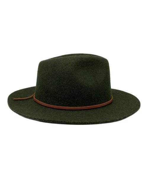 BRIXTON（ブリクストン）BRIXTON (ブリクストン) フェルトハット グリーン サイズ:Mの古着・服飾アイテム