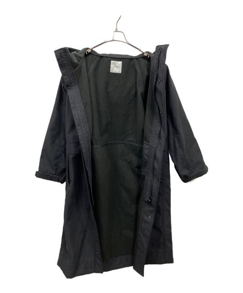 Spick and Span（スピック＆スパン）Spick and Span (スピックアンドスパン) ボンディングフーデッドコート ブラック サイズ:38の古着・服飾アイテム