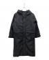 Spick and Span（スピックアンドスパン）の古着「ボンディングフーデッドコート」｜ブラック