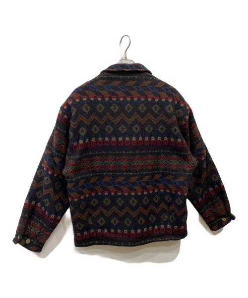 WOOLRICH（ウールリッチ）WOOLRICH (ウールリッチ) ジップジャケット ブラック サイズ:Lの古着・服飾アイテム