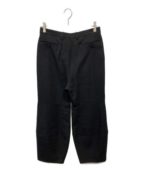 LAD MUSICIAN（ラッドミュージシャン）LAD MUSICIAN (ラッドミュージシャン) 18AW 2TUCK WIDE SLACKS ブラック サイズ:42の古着・服飾アイテム
