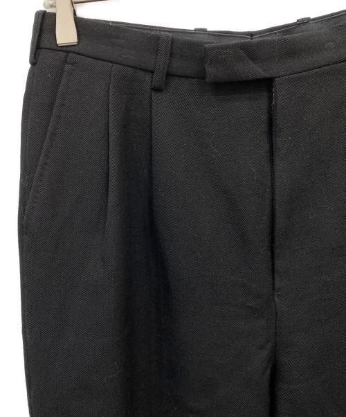 LAD MUSICIAN（ラッドミュージシャン）LAD MUSICIAN (ラッドミュージシャン) 18AW 2TUCK WIDE SLACKS ブラック サイズ:42の古着・服飾アイテム
