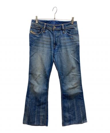 中古・古着通販】DIESEL (ディーゼル) フレアデニムパンツ インディゴ