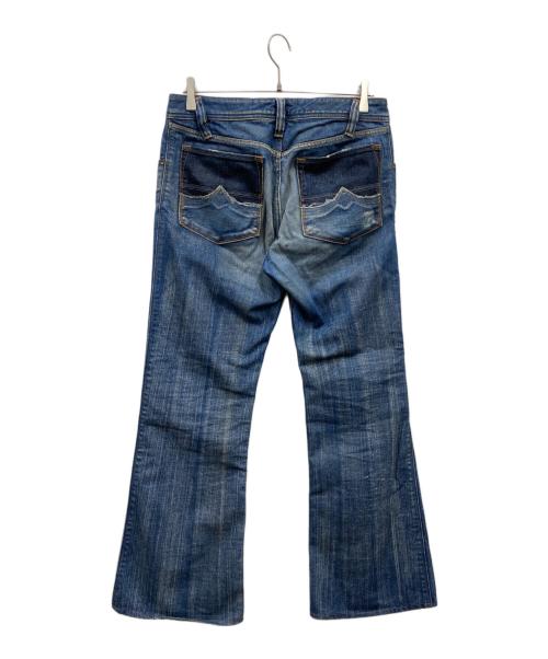 DIESEL（ディーゼル）DIESEL (ディーゼル) フレアデニムパンツ インディゴ サイズ:W30の古着・服飾アイテム