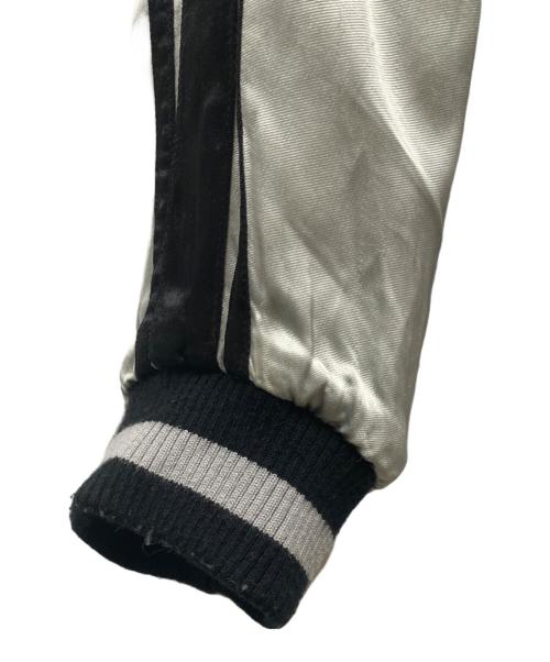 花旅楽団（ハナタビガクダン）花旅楽団 (ハナタビガクダン) リバーシブルスタジャン ブラック サイズ:Mの古着・服飾アイテム