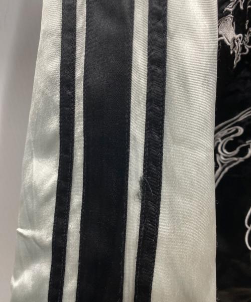 花旅楽団（ハナタビガクダン）花旅楽団 (ハナタビガクダン) リバーシブルスタジャン ブラック サイズ:Mの古着・服飾アイテム