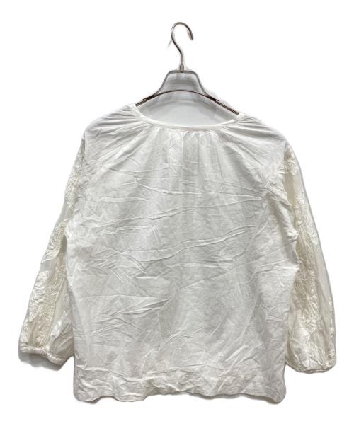 KAGURE（カグレ）KAGURE (カグレ) 長袖ブラウス ホワイト サイズ:FREEの古着・服飾アイテム
