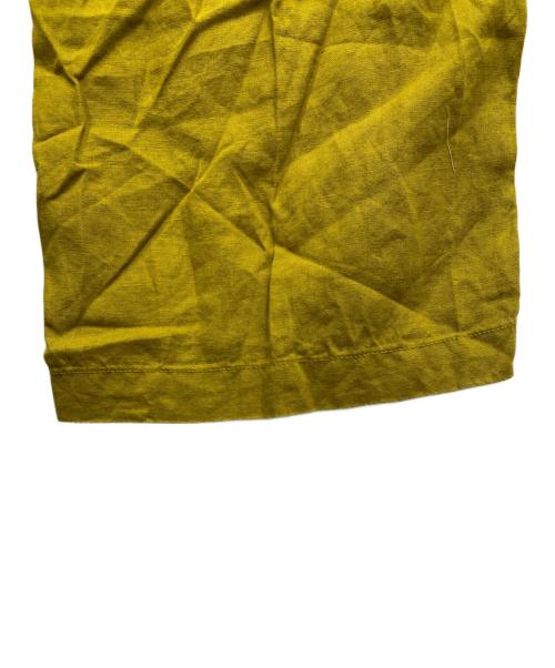 URBAN RESEARCH DOORS（アーバンリサーチドアーズ）URBAN RESEARCH DOORS (アーバンリサーチドアーズ) リネンイージーパンツ イエロー サイズ:1の古着・服飾アイテム