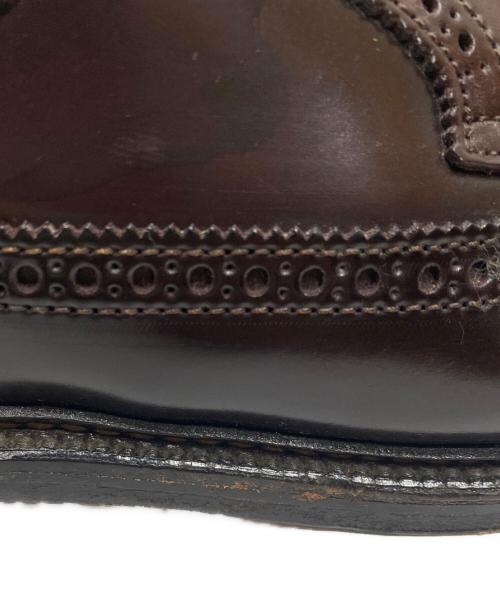 Alden（オールデン）Alden (オールデン) コードバンウイングチップシューズ ブラウン サイズ:7　1/2Dの古着・服飾アイテム