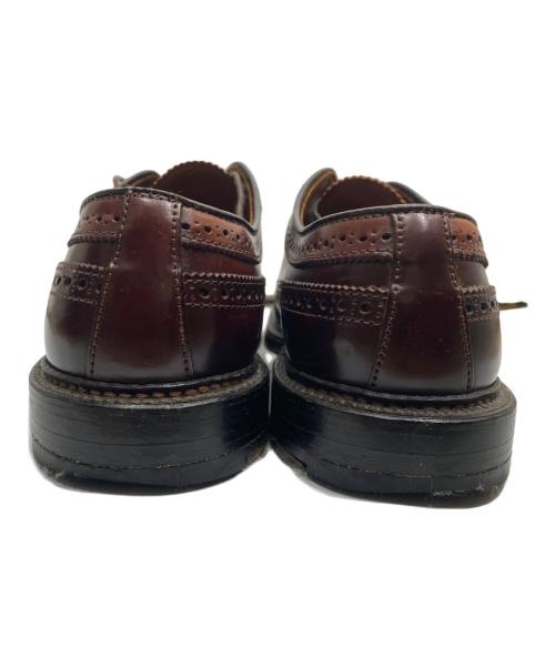 Alden（オールデン）Alden (オールデン) コードバンウイングチップシューズ ブラウン サイズ:7　1/2Dの古着・服飾アイテム