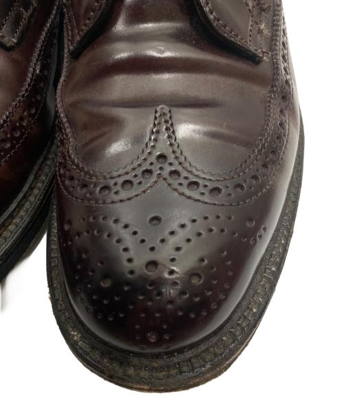 Alden（オールデン）Alden (オールデン) コードバンウイングチップシューズ ブラウン サイズ:7　1/2Dの古着・服飾アイテム