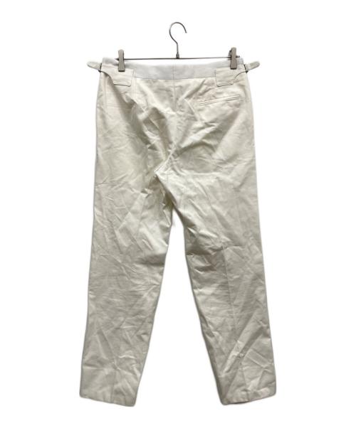 BEAMS F（ビームスエフ）BEAMS F (ビームスエフ) 2タックパンツ ホワイト サイズ:48の古着・服飾アイテム