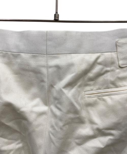 BEAMS F（ビームスエフ）BEAMS F (ビームスエフ) 2タックパンツ ホワイト サイズ:48の古着・服飾アイテム
