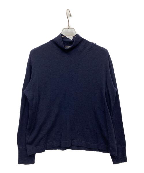 GICIPI（ジチピ）GICIPI (ジチピ) シルク混ハイネックニット ネイビー サイズ:5の古着・服飾アイテム