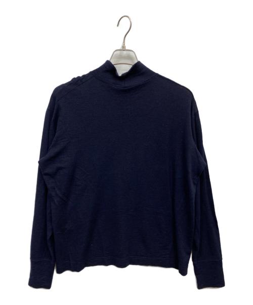 GICIPI（ジチピ）GICIPI (ジチピ) シルク混ハイネックニット ネイビー サイズ:5の古着・服飾アイテム