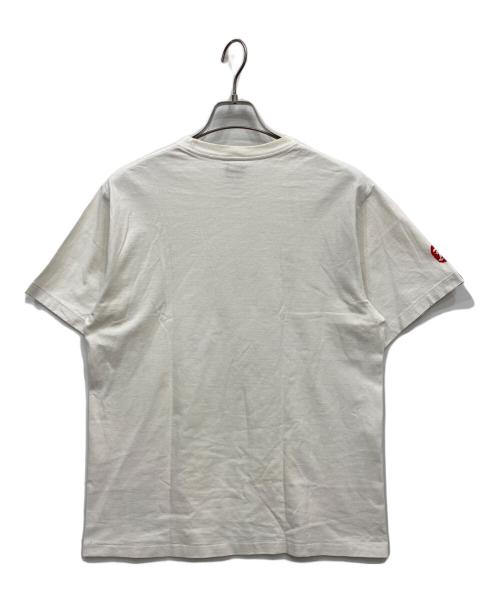 A BATHING APE（ア ベイシング エイプ）A BATHING APE (ア ベイシング エイプ) BILLIONAIRE BOYS CLUB (ビリオネアボーイズクラブ) プリントTシャツ ホワイト サイズ:Lの古着・服飾アイテム
