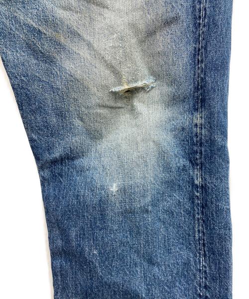 EVISU（エヴィス）EVISU (エヴィス) カモメプリントセルビッチデニムパンツ ブルー サイズ:Ｗ32の古着・服飾アイテム