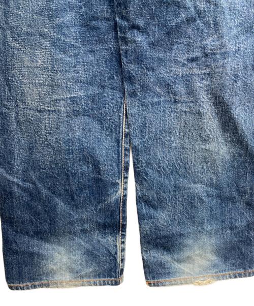EVISU（エヴィス）EVISU (エヴィス) カモメプリントセルビッチデニムパンツ ブルー サイズ:Ｗ32の古着・服飾アイテム