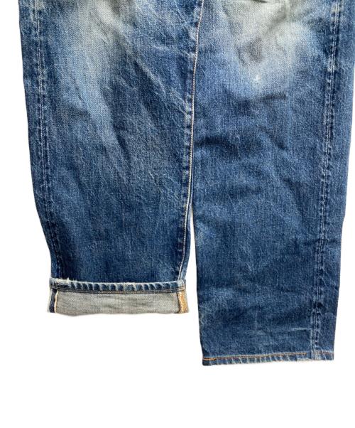 EVISU（エヴィス）EVISU (エヴィス) カモメプリントセルビッチデニムパンツ ブルー サイズ:Ｗ32の古着・服飾アイテム