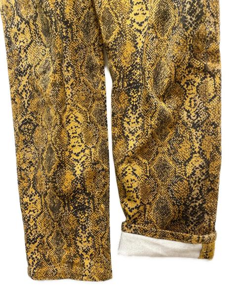 Needles（ニードルズ）Needles (ニードルズ) パイソン柄パンツ ブラウン サイズ:Mの古着・服飾アイテム