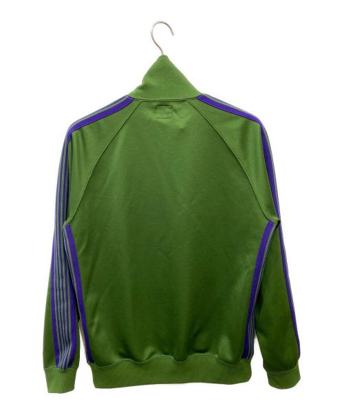 Needles（ニードルズ）Needles (ニードルズ) Track Jacket グリーン×パープル サイズ:Mの古着・服飾アイテム