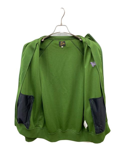 Needles（ニードルズ）Needles (ニードルズ) Track Jacket グリーン×パープル サイズ:Mの古着・服飾アイテム