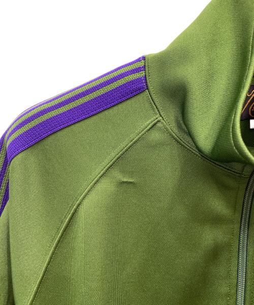 Needles（ニードルズ）Needles (ニードルズ) Track Jacket グリーン×パープル サイズ:Mの古着・服飾アイテム