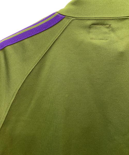 Needles（ニードルズ）Needles (ニードルズ) Track Jacket グリーン×パープル サイズ:Mの古着・服飾アイテム