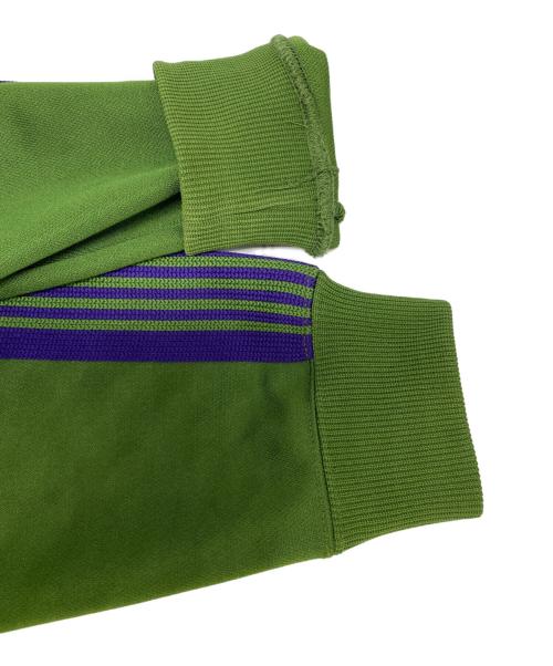 Needles（ニードルズ）Needles (ニードルズ) Track Jacket グリーン×パープル サイズ:Mの古着・服飾アイテム