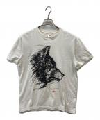 SUPREME×YOHJI YAMAMOTOシュプリーム×ヨウジヤマモト）の古着「20aw Scribble Wolf Tee」｜ホワイト