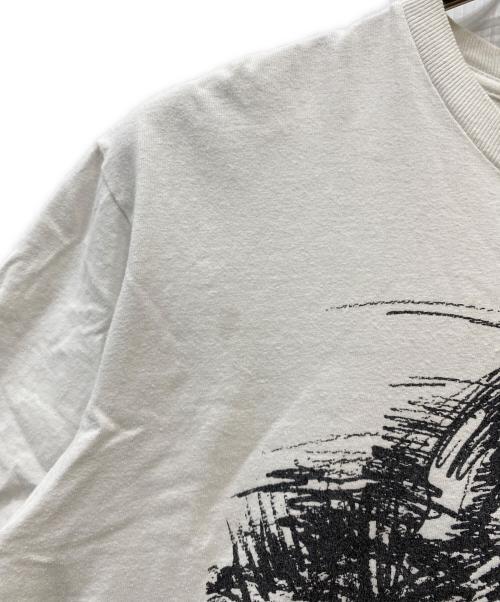 SUPREME（シュプリーム）Supreme (シュプリーム) YOHJI YAMAMOTO (ヨウジヤマモト) 20aw Scribble Wolf Tee ホワイト サイズ:Mの古着・服飾アイテム