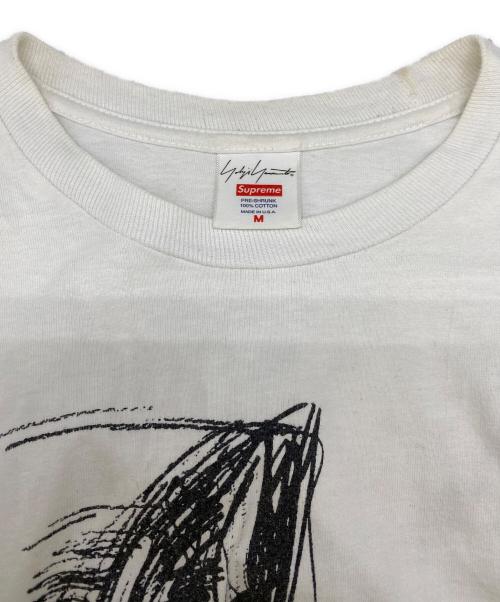 SUPREME（シュプリーム）Supreme (シュプリーム) YOHJI YAMAMOTO (ヨウジヤマモト) 20aw Scribble Wolf Tee ホワイト サイズ:Mの古着・服飾アイテム