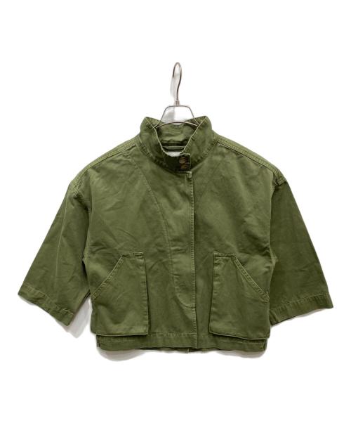 rabens saloner（ラーベンスサロナー）rabens saloner (ラーベンスサロナー) Canvas light Jacket カーキ サイズ:Sの古着・服飾アイテム
