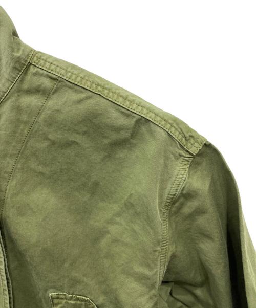 rabens saloner（ラーベンスサロナー）rabens saloner (ラーベンスサロナー) Canvas light Jacket カーキ サイズ:Sの古着・服飾アイテム