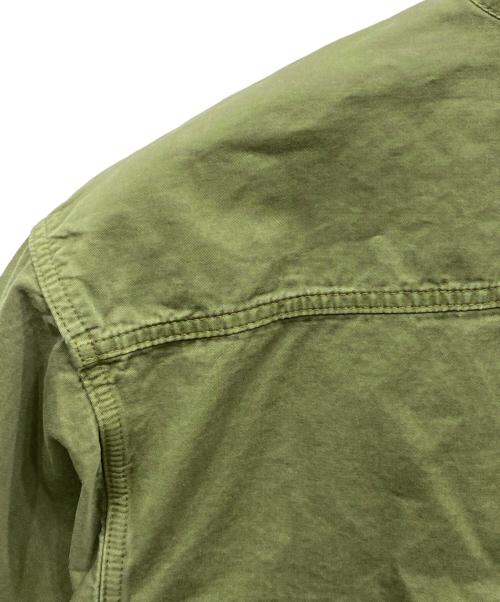 rabens saloner（ラーベンスサロナー）rabens saloner (ラーベンスサロナー) Canvas light Jacket カーキ サイズ:Sの古着・服飾アイテム