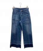 Citizens of humanityシチズンズオブヒューマニティ）の古着「ワイドデニムパンツ」｜インディゴ