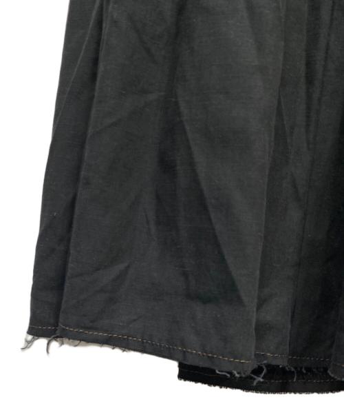 Plage（プラージュ）Plage (プラージュ) リネン混ロングスカート ブラック サイズ:38の古着・服飾アイテム