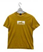 stussyステューシー）の古着「90’s～ プリントTシャツ」｜イエロー