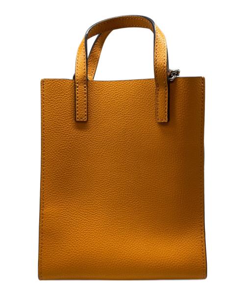 Marc by Marc Jacobs（マークバイマークジェイコブス）Marc by Marc Jacobs (マークバイマークジェイコブス) MICRO MINI GRIND TOTE オレンジの古着・服飾アイテム