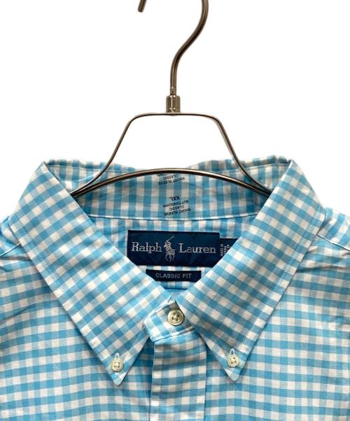 RALPH LAUREN（ラルフローレン）RALPH LAUREN (ラルフローレン) ボタンダウンシャツ スカイブルー サイズ:XXL 未使用品の古着・服飾アイテム