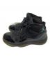 NIKE (ナイキ) AIR JORDAN 11 RETRO GAMMA BLUE (GS) ブラック サイズ:24.5㎝：5000円