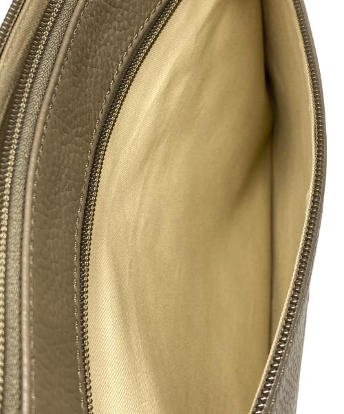 HUNTING WORLD（ハンティングワールド）HUNTING WORLD (ハンティングワールド) ショルダーバッグ ベージュ×オリーブの古着・服飾アイテム