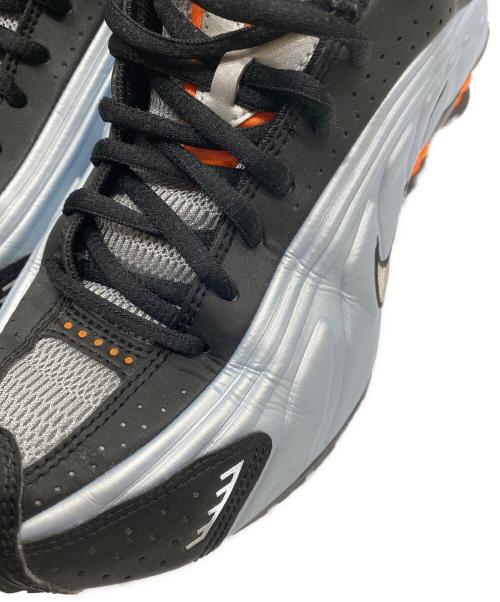 NIKE（ナイキ）NIKE (ナイキ) SHOX R4 BLUE TINT/METALLIC SILVER-TOTAL ORANGE ブルー サイズ:24㎝の古着・服飾アイテム
