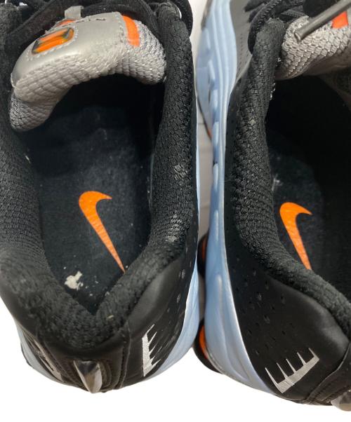 NIKE（ナイキ）NIKE (ナイキ) SHOX R4 BLUE TINT/METALLIC SILVER-TOTAL ORANGE ブルー サイズ:24㎝の古着・服飾アイテム