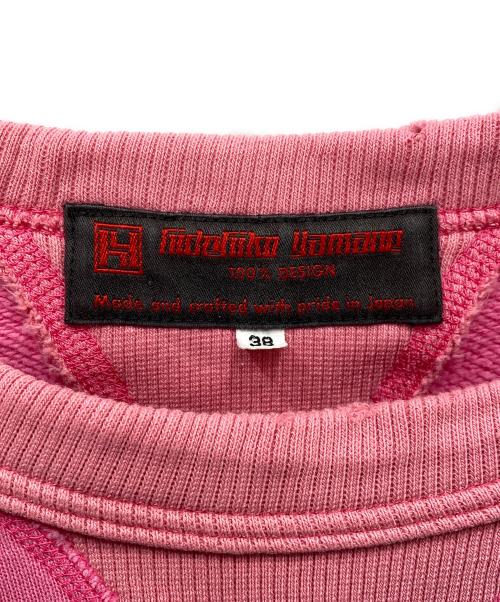 EVISU（エヴィス）EVISU (エヴィス) 両Vカモメプリントスウェット ピンク サイズ:38の古着・服飾アイテム