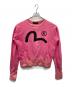 EVISU（エヴィス）の古着「両Vカモメプリントスウェット」｜ピンク