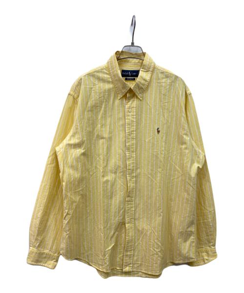 POLO RALPH LAUREN（ポロ・ラルフローレン）POLO RALPH LAUREN (ポロ・ラルフローレン) ボタンダウンシャツ イエロー サイズ:XLの古着・服飾アイテム
