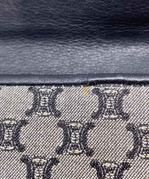 CELINE（セリーヌ）CELINE (セリーヌ) マカダムキャンバス二つ折り財布 ベージュの古着・服飾アイテム