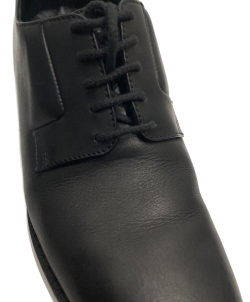 JIMMY CHOO（ジミーチュウ）JIMMY CHOO (ジミーチュウ) プレーントゥレザーシューズ ブラック サイズ:42の古着・服飾アイテム